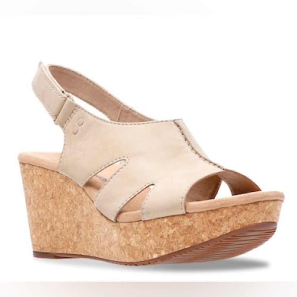 Clarks Annadel Bari Wedge Sandal | Size 9